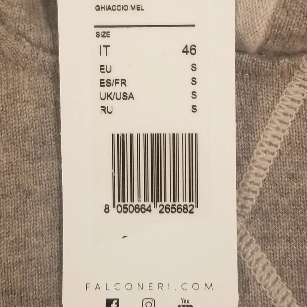 NWT Falconieri Cashmere hooded sweater
